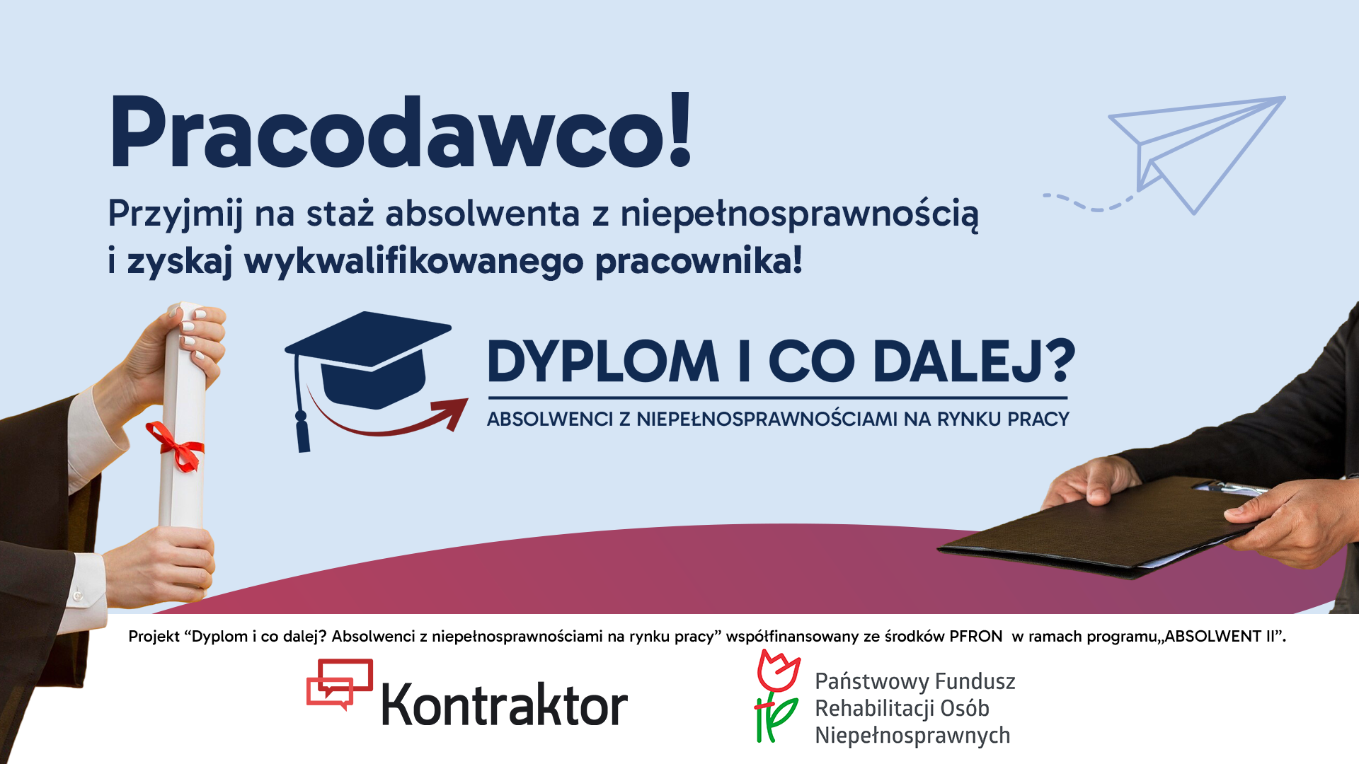 Zdjęcie artykułu Dołącz do projektu „Dyplom i co dalej? Absolwenci z niepełnosprawnościami na rynku pracy”